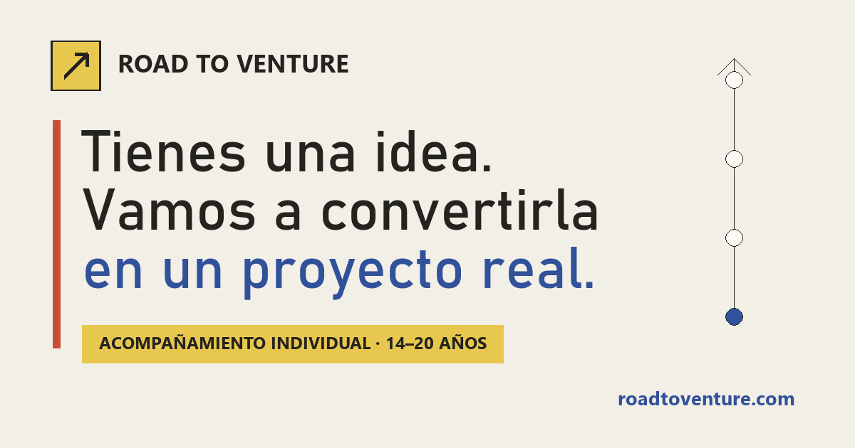 Presentación oficial de Road to Venture: de una idea a un proyecto real
